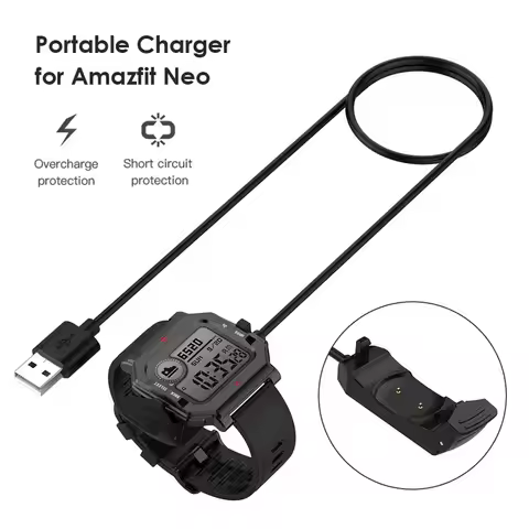 Magnetic Charger Adapter Dock for Huami Amazfit Neo Smart Watch Wireless Fast Charging Cable For Ama