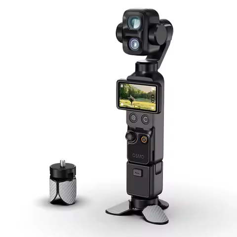 Mini Tripod for DJI Pocket 4 4P Camera Mount Desktop Base Vlgo Video Accessories Portable Holder for