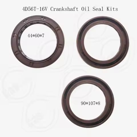 L3E L3A L3C L2E 4D55 4D56 4D56T 4D56T-16V Front and Rear crankshaft oil seal sets For Mitsubishi eng