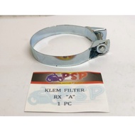KLEM FILTER RX "A" - Klem karbu Besar - RX KING / GL / MEGA PRO / TIGER "A" (Mur Las)