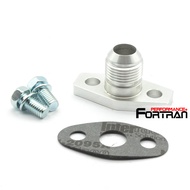 10AN Aluminum Turbo Oil Back Flange Garrett G Series G25 G30 G35 550 660 770 900