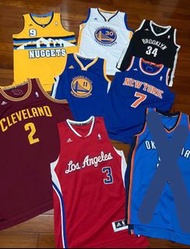 二手 NBA球衣 出清Adidas籃球背心 jersey(curry,Irving,Paul,等）