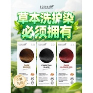 PROMO 白发救星 5 sachets x20ml ECOHAIR Treatment Color Wash Hair Dye Hair Color