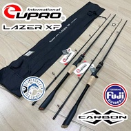 EUPRO LAZER XF Baitcast Rod Dan Spinning Rod Joran Pancing BC Baitcasting Casting Haruan Siakap Kola
