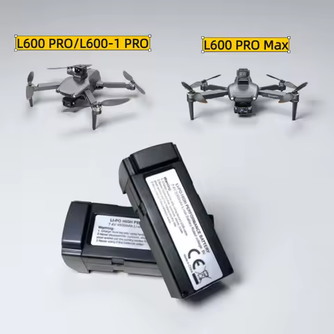 L600 PRO/L600-1 PRO/L600 PRO MAX Drone Battery 7.4V 3000MAH/4500MAH Lipo Battery