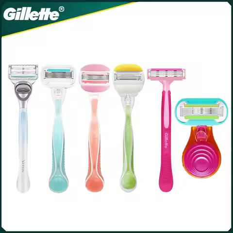 Gillette Venus Manual Razor Smooth Lubricating Blades Safe Women Shaver Shaving Machine for Lady Bod