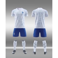 B208 #2022 World Cup B France Away White Suit Football Jersey Club National Team Football Jersey