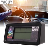 yaouy Digital LCD Days Countdown Timer Clock for Car Racing Event Displays Hours Minutes and Seco 9 