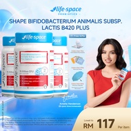 LIFE-SPACE SHAPE BIFIDOBACTERIUM LACTIS B420 PLUS CAPSULE | B420益生菌