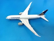 RARE Herpa Wings SAMPLE 1:500 Continental Airlines B787-8 (in-flight) - MODEL