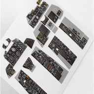 RFSQS 32002 Scale 1/32 : F-4C Phantom II (recommended for Tamiya kit) 3D colored resin acrylic Instr