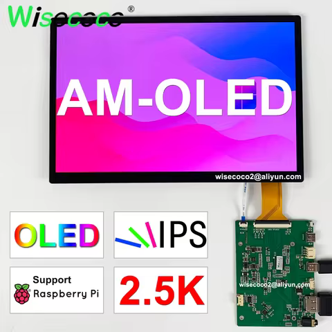 Amoled Raspberry Pi Touchscreen 10.1 Inch 2K 2560x1600 IPS OLED Panel 10.5 Inch 16:10 Laptops Tablet