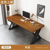 Solid Wood Double Computer Desk Book Table Rental House Rental Home Study Desk Boss Desk Can Be Customized