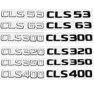 Car Trunk Letters Logo Emblem Badge Decals Sticker For Mercedes Benz CLS Class 53 63 CLS260 CLS300 C