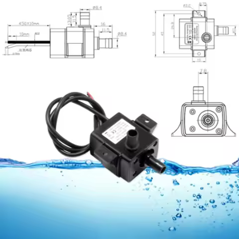 Silent 12V brushless DC water pump centrifugal pump AD20P-1230A/4.8W AD20P-1230B/5W AD20P-1230C/3.6W