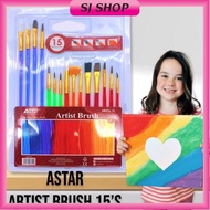 Astar 15 in 1 Artist Brush | Oil Colour, Watercolour and Acrylic (AB576-15)