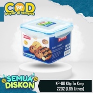 BEZTON Lion Star KP-80 Clip to Keep 2202 1.85L LionStar Quality Plastic Durable Shatterproof Contain