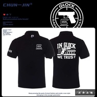 2026 NEW Glock Tactical Shooting IPSC Commemorative Polo Shirt Short Sleeved T-Shirt Men's And Women