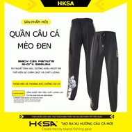 HKSA Fishing Pants, Black Cat Sunscreen Pants | Happy Fishing