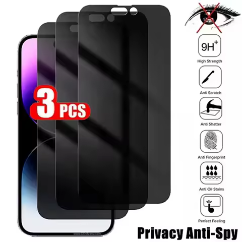 3PCS Privacy Tempered Glass Anti-Spy Screen Protector For MOTO E20 G30 G50 5G G20 E7 G8 Play One Vis