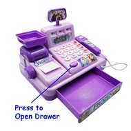 Mainan menjual / mainan cashier/ mainan Mesin cashier Cash Register Pretend Play Set Frozen 2 Elsa K