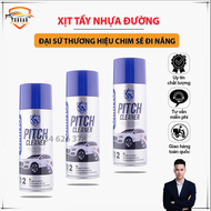 Bình Xịt Tẩy Nhựa Đường Vết Bẩn Cứng Đầu OMINO M12 450ml - Sáng Bóng Như Mới - Chính Hãng Omino Viet