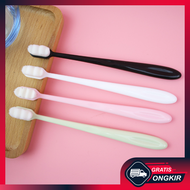 Gratis Ongkir - Ultra Soft Sikat Gigi Serat Bulu Halus Sangat Lembut / Sikat Gigi Untuk Behel / Toot