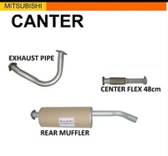 Knalpot komplit Mitsubishi Canter ps110/125, pipa tabung muffler