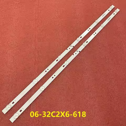 LED Strip(2) for ENGEL LED 32 HKC 32C9A ELEFW328 Movie 32 PRO X akai AKTV3227H JVC LT-32C485 06-32C2