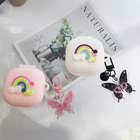 cute cloud Earphone Cover For JBL Live Pro+/ Pro 2/Live Free 2 Case Silicone Shockproof hearphone bo