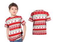 Js | Kaos Merry Christmas Anak / Baju Kaos Natal Anak Terbaru