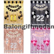 Birthday Decoration SET Package/HAPPY BIRTHDAY SET