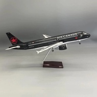 *𝙁𝙍𝙀𝙀 𝙆𝙀𝙔𝘾𝙃𝘼𝙄𝙉* 47cm Canada Airways Airbus A320 Premium Aircraft Model Diecast Airplane Collectible 