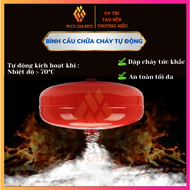 [HCM]Bình cầu chữa cháy tự động bằng bột ABC 8kg XFZBL8