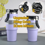 304 Stainless Steel Insulated Water Bottle Tumbler With Handle 600/890/1200ml