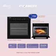 Faber 66L Built-in Oven FERVIDO 600BK (Made in EU)