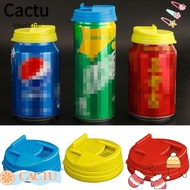 CACTUS Soda Can Covers Soda Lid Cap Fizzy Drink Accessories Tin Can Lids Covers Soda Saver Caps