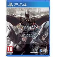 PS4 BATMAN ARKHAM COLLECTION - 3 IN 1  ( ARKHAM ASYLUM + ARKHAM CITY + ARKHAM KNIGHT ) - R2