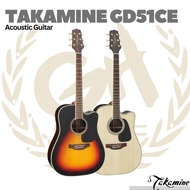 Cheap Takamine GD51CE Dreadnought Acoustic Electric Guitar - Non-COD Acoustic Guitar