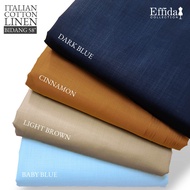 Kain Pasang Italian Cotton Linen Fabrik Bidang 58 (Harga dari 0.5 meter)