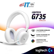Logitech G735 Wireless Gaming Headset with Customizable LIGHTSYNC RGB Lighting, LIGHTSPEED, Bluetoot
