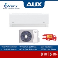 [MELAKA AREA] AUX Air conditioner Inverter (R32 Gas) PROMOTION + Free delivery