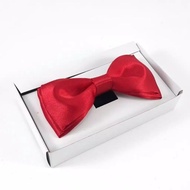 MERAH Adjustable red bow tie red bow tie