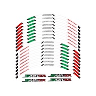 Suitable for Aprilia Steel Rim Stickers Reflective Wheel Rim Stickers apriliaSHIVER650Wheel stickers
