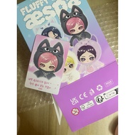 aespa plushie member card (Giselle)