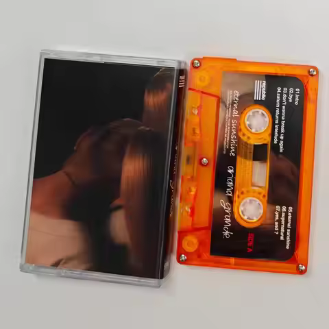 Pop Ariana Grande Music Tape Eternal Sunshine Album yes and Cassettes Cosplay Recorder Walkman Car S
