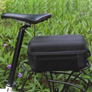 HZDriving Electric Car Backseat Bag Tail Bag Mountain Bike Rear Rack Bag Hardshell Bag Large Folding Bike Doite Box