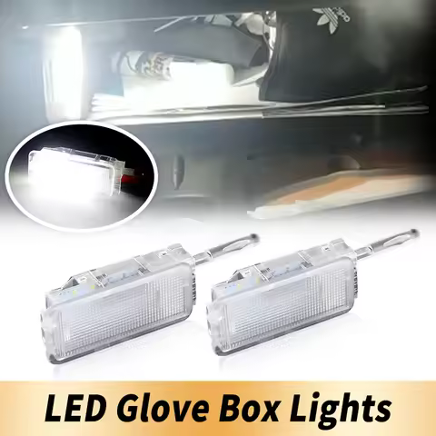 1/2PCS Canbus LED Footwell Glove Box Trunk Light For Citroen C2 C3 C4 C5 C6 C8 DS3 Saxo Picasso(CA33