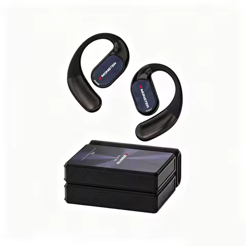 Monster AC530 Open Ear Bluetooth 6.0 Headphone Foldable Wireless Sport Earphone IPX5 Waterproof