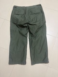 BEAMS plus 軍綠色工裝褲
